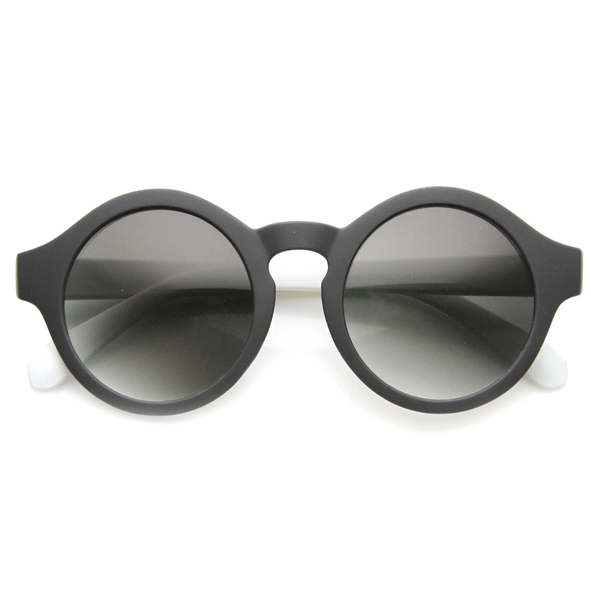 Large Retro Mirrored Lens Round P3 Sunglasses 9807 sold by ZeroUV