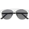 Modern Fashion Panto Flat Front Metal Aviator Sunglasses sold by ZeroUV