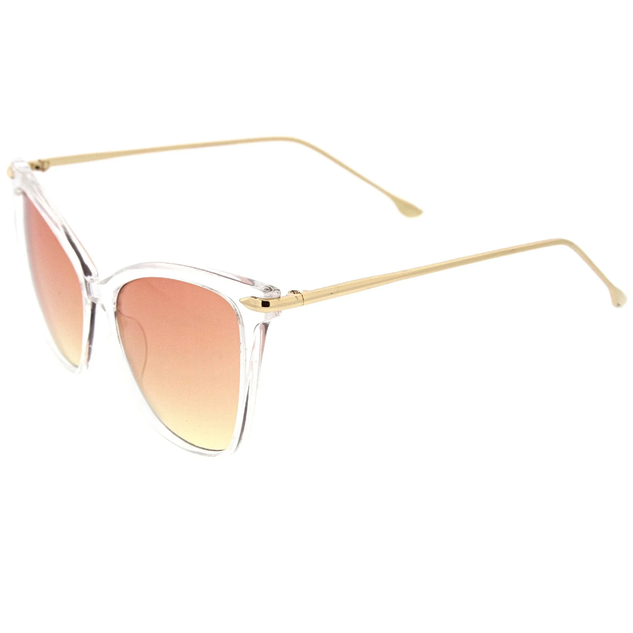 Oversize Retro 1950's Slim Cat Eye Gradient Lens Sunglasses A829 sold by ZeroUV product image thumbnail 5