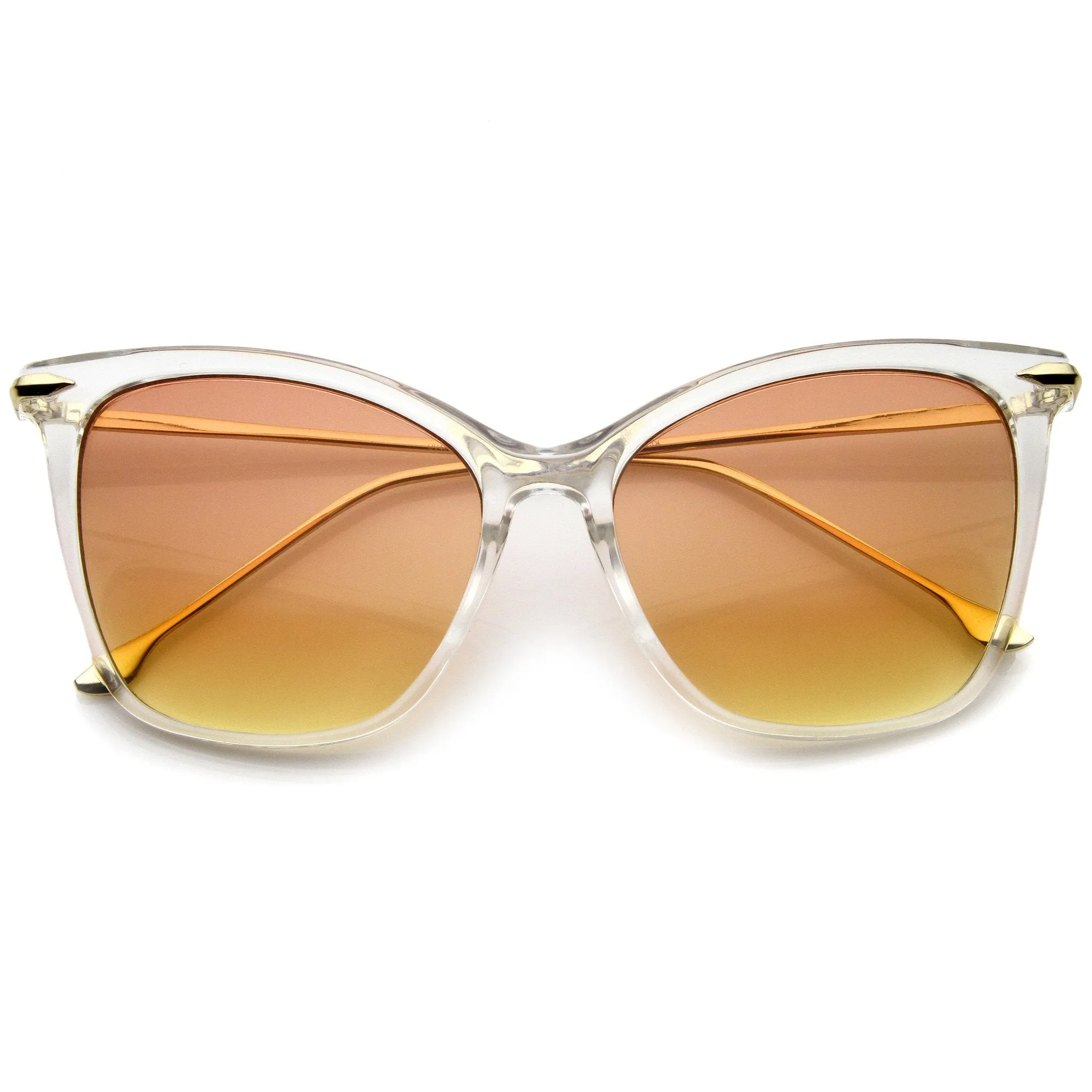 Oversize Retro 1950's Slim Cat Eye Gradient Lens Sunglasses A829 sold by ZeroUV product image thumbnail 3