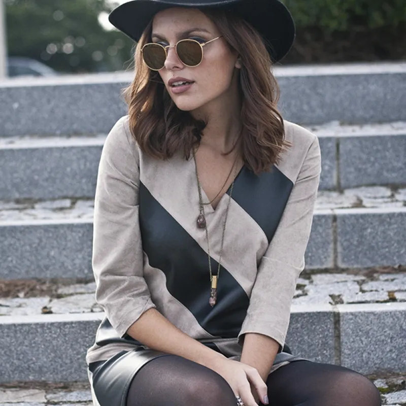 Retro P3 Round Flash Color Mirror Lens Metal Sunglasses sold by ZeroUV product image thumbnail 4