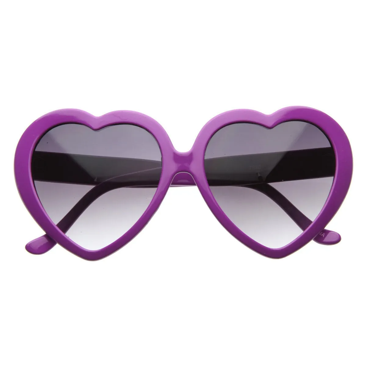 Cute Womens Lolita Sweet Heart Shape Sunglasses sold by ZeroUV product image thumbnail 5