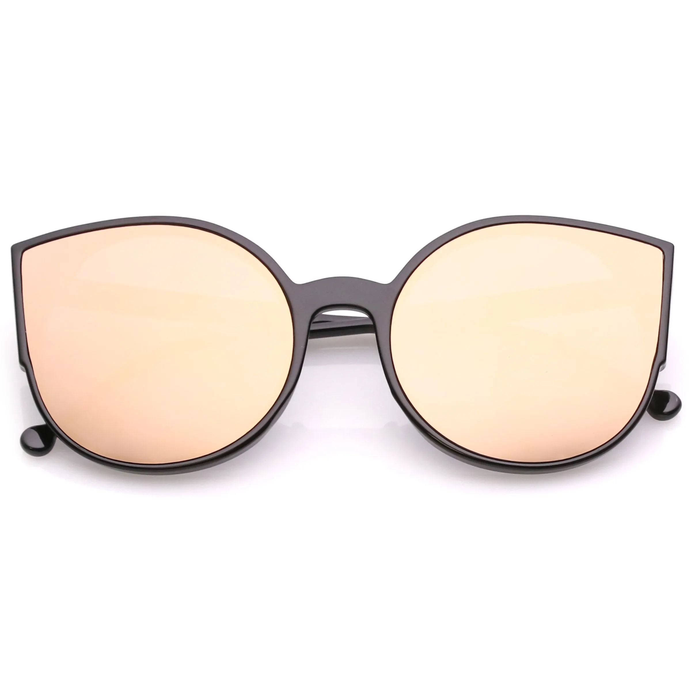 Women's Oversize Mirrored Flat Infinity Lens Sunglasses A940 sold by ZeroUV