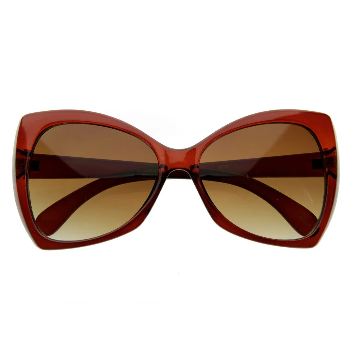 New Womens Designer Pointed Tip Butterfly Sunglasses 8242 sold by ZeroUV