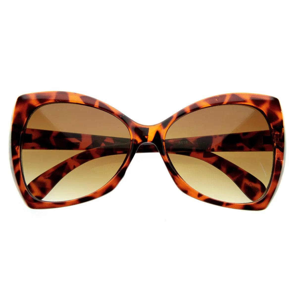 New Womens Designer Pointed Tip Butterfly Sunglasses 8242 sold by ZeroUV product image thumbnail 2