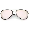 Retro Modern Polarized Premium Thin Aviator Sunglasses C885 sold by ZeroUV