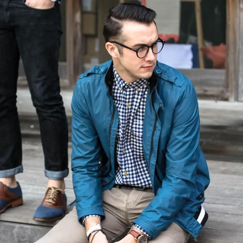 Vintage European Clear Lens Small Round Glasses 8403 sold by ZeroUV product image thumbnail 2