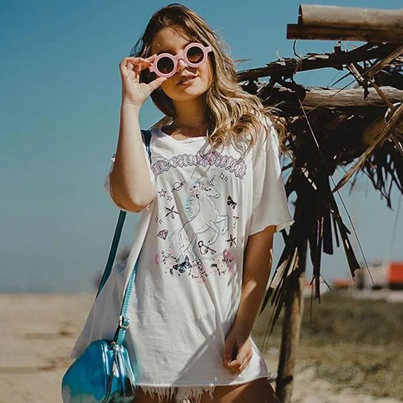 Trendy Blogger Womens Fashion Thick Round Sunglasses 8980 sold by ZeroUV product image thumbnail 4