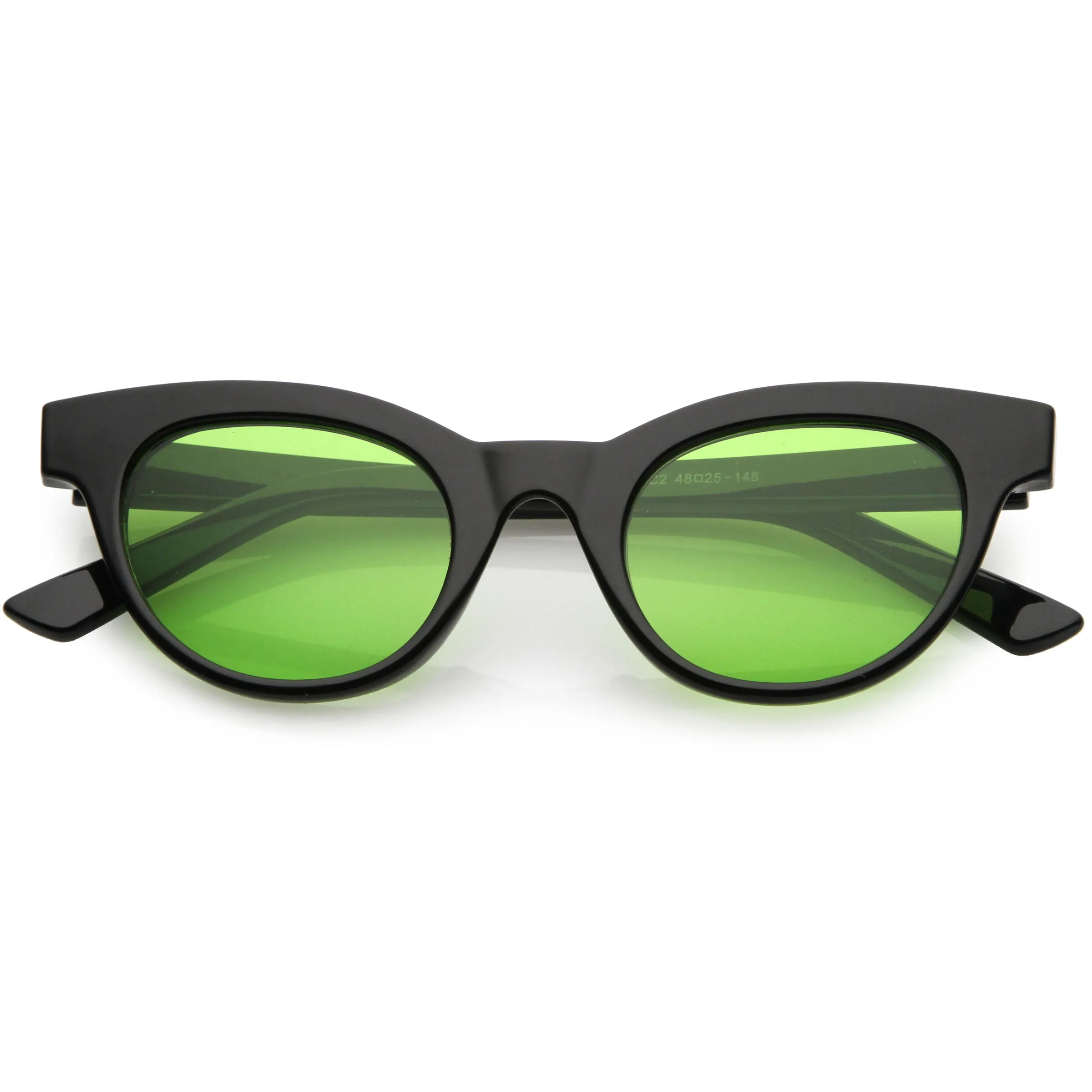 Women's Retro 1990's Small Color Tone Lens Cat Eye Sunglasses C940 sold by ZeroUV product image thumbnail 4