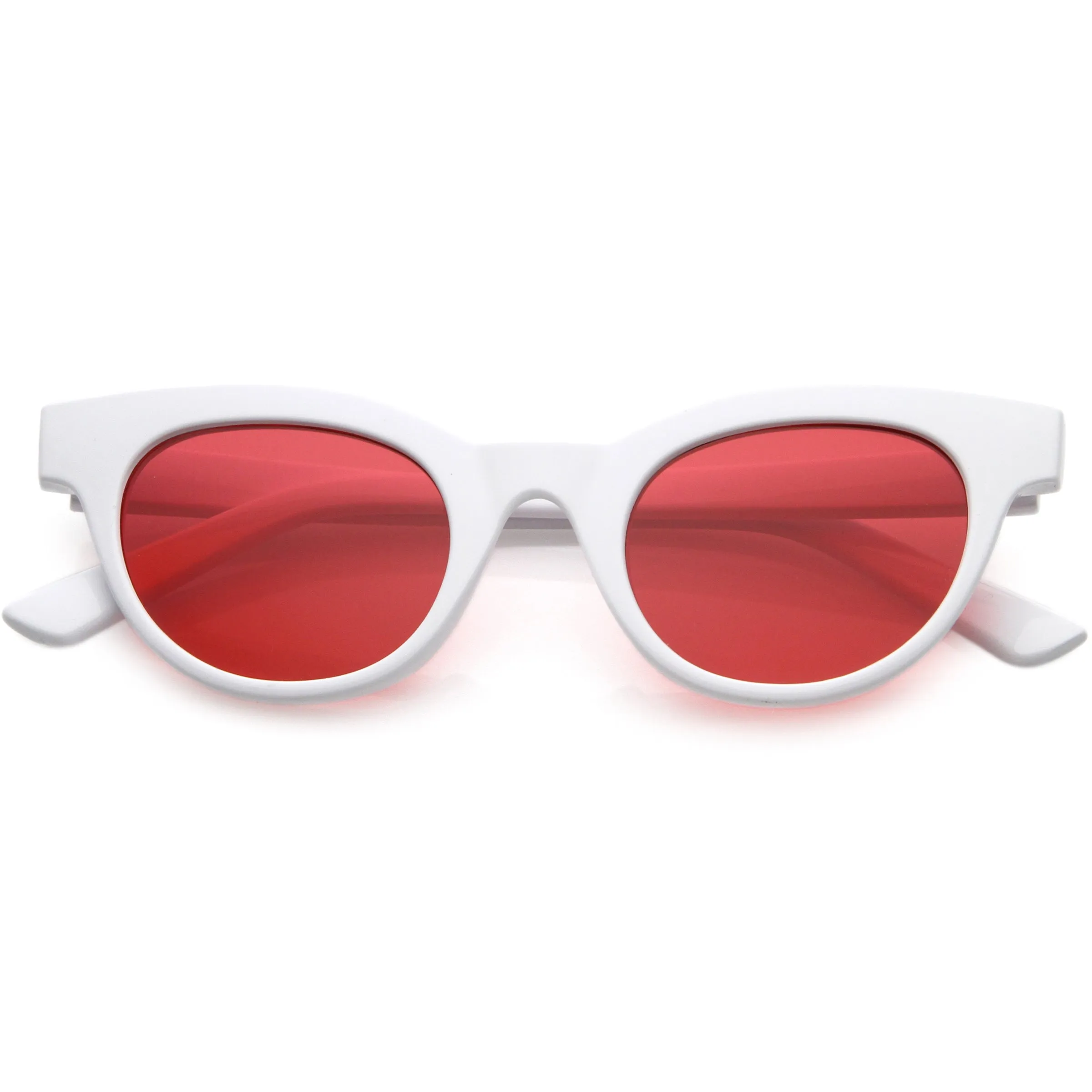 Women's Retro 1990's Small Color Tone Lens Cat Eye Sunglasses C940 sold by ZeroUV