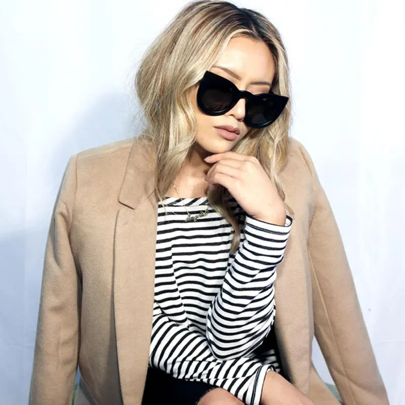 Oversize Round Circle Pointed Cat Eye Sunglasses 9180 sold by ZeroUV product image thumbnail 3