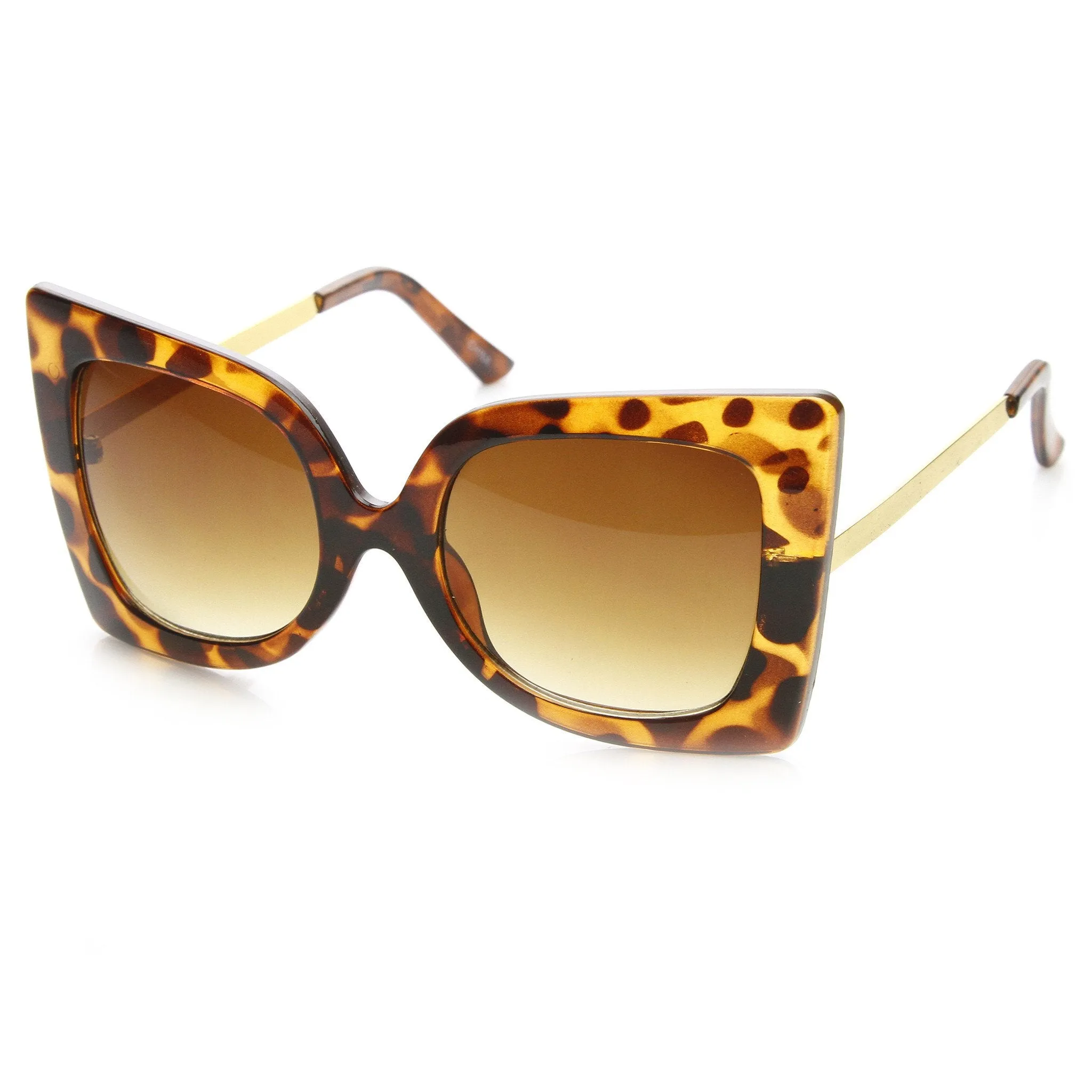 Womens Oversize Fashion Butterfly Shape Sunglasses 9225 sold by ZeroUV product image thumbnail 2