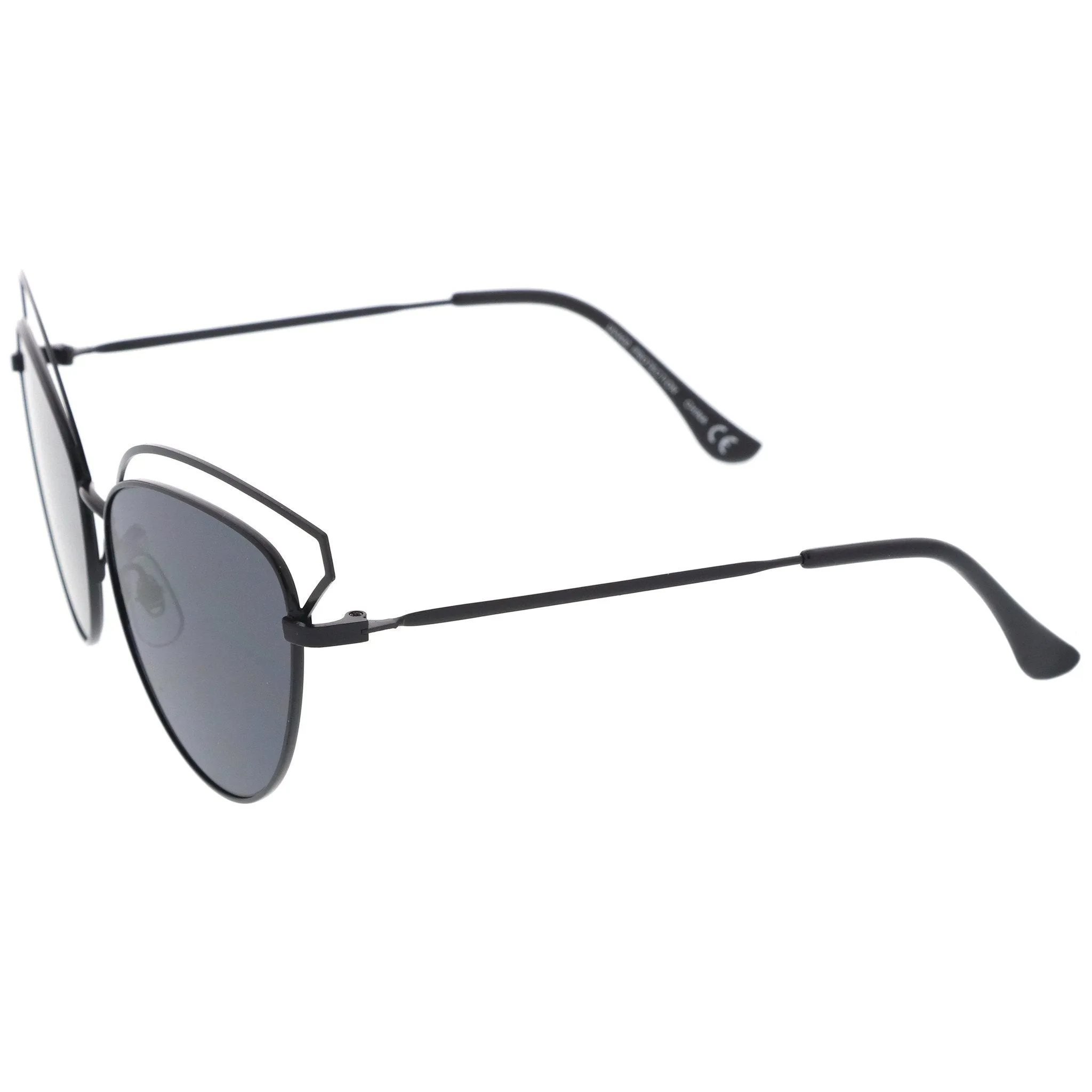 Women's Slim Laser Cut Cat Eye Sunglasses A759 sold by ZeroUV product image thumbnail 3