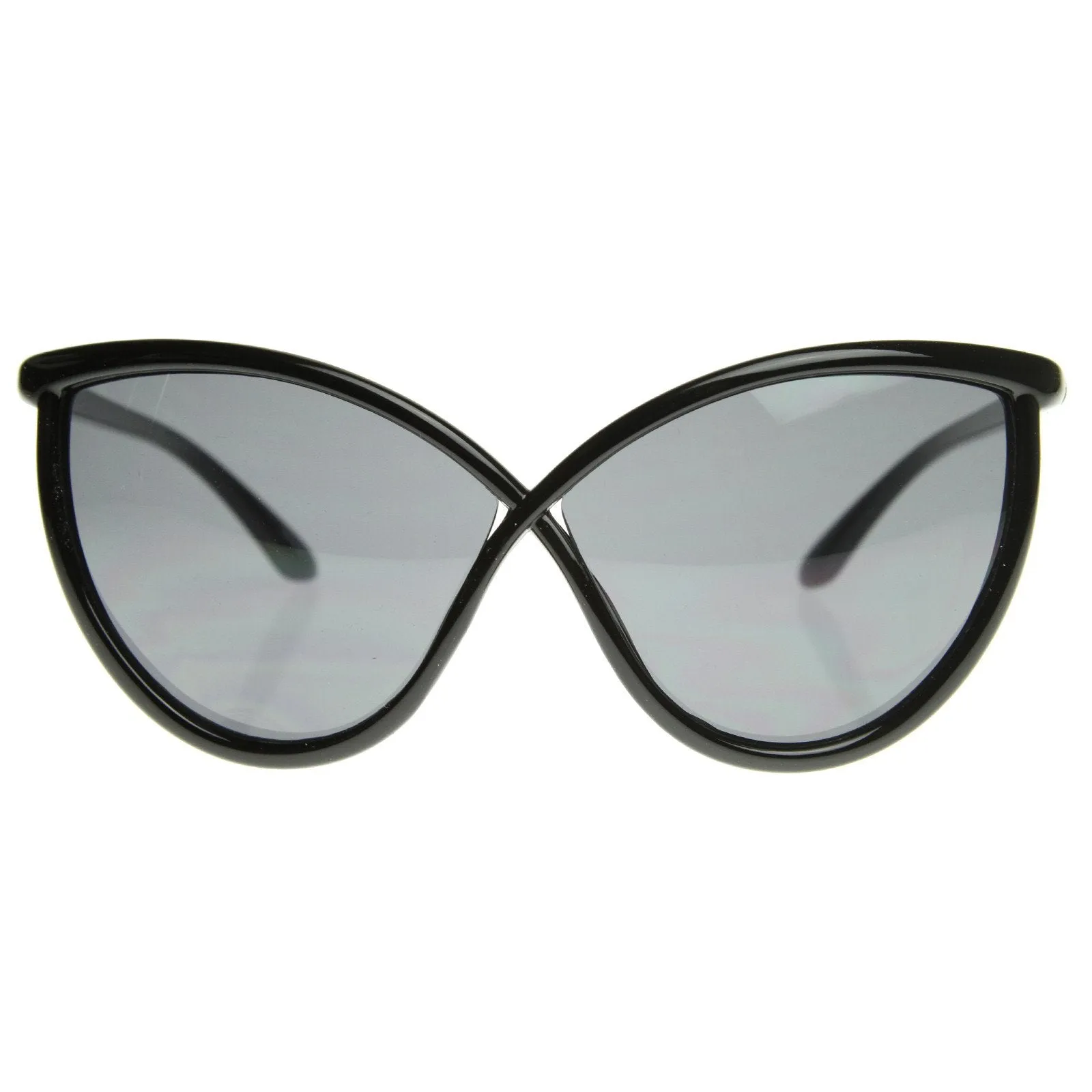 Unique Super Oversize Cat Eye Sunglasses Detailed Temple 8523 sold by ZeroUV product image thumbnail 3