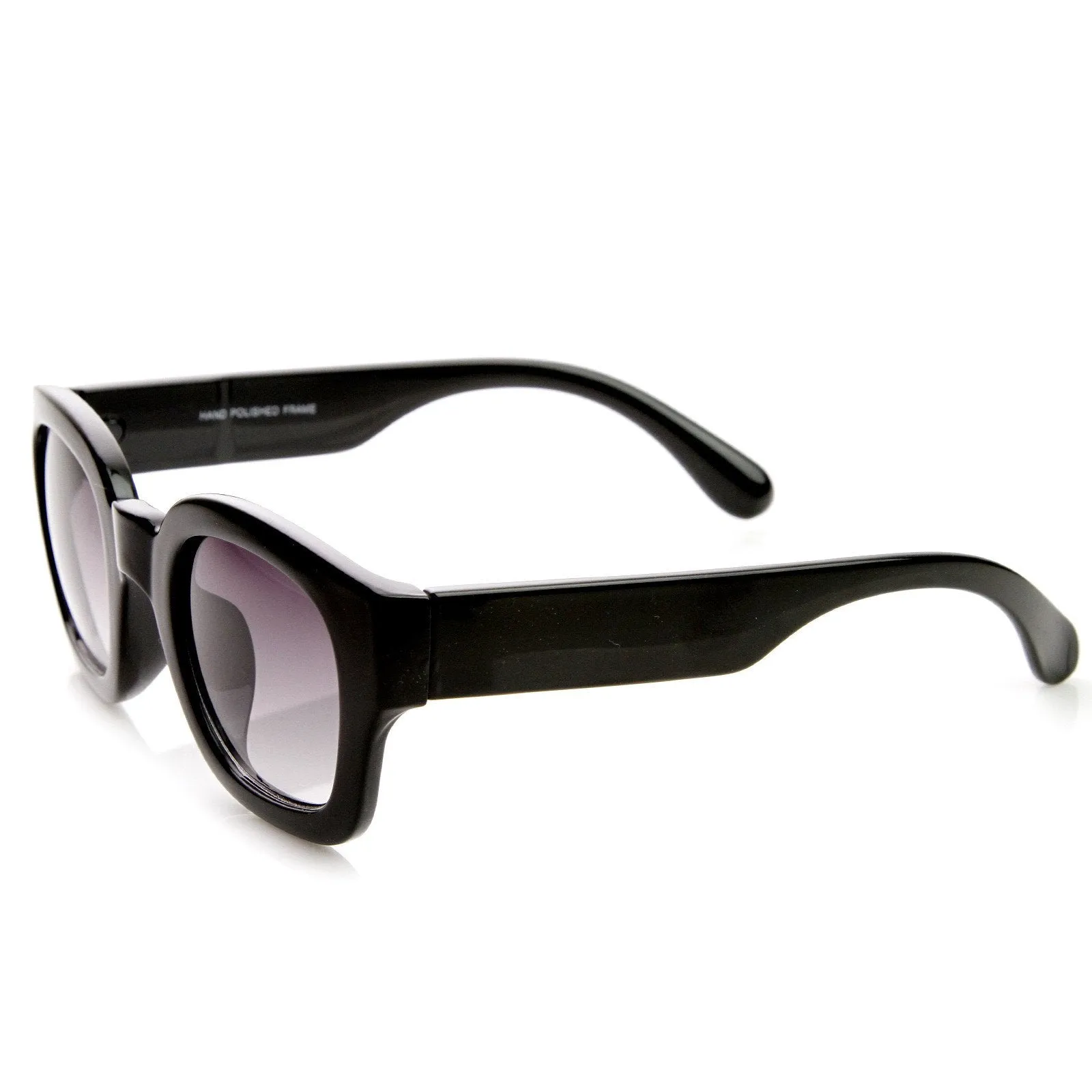 Retro Era Thick Square Frame Hipster Sunglasses 8969 sold by ZeroUV product image thumbnail 3