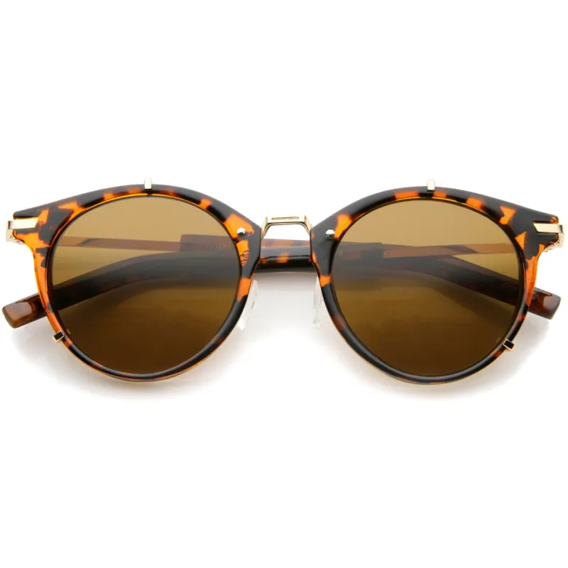 Vintage Dapper Steampunk Horned Rim Sunglasses A239 sold by ZeroUV