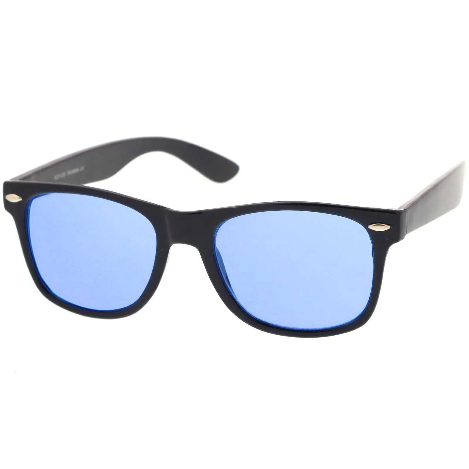 Limited Edition Color Tinted Lens Horned Rim Sunglasses 8803 sold by ZeroUV product image thumbnail 5