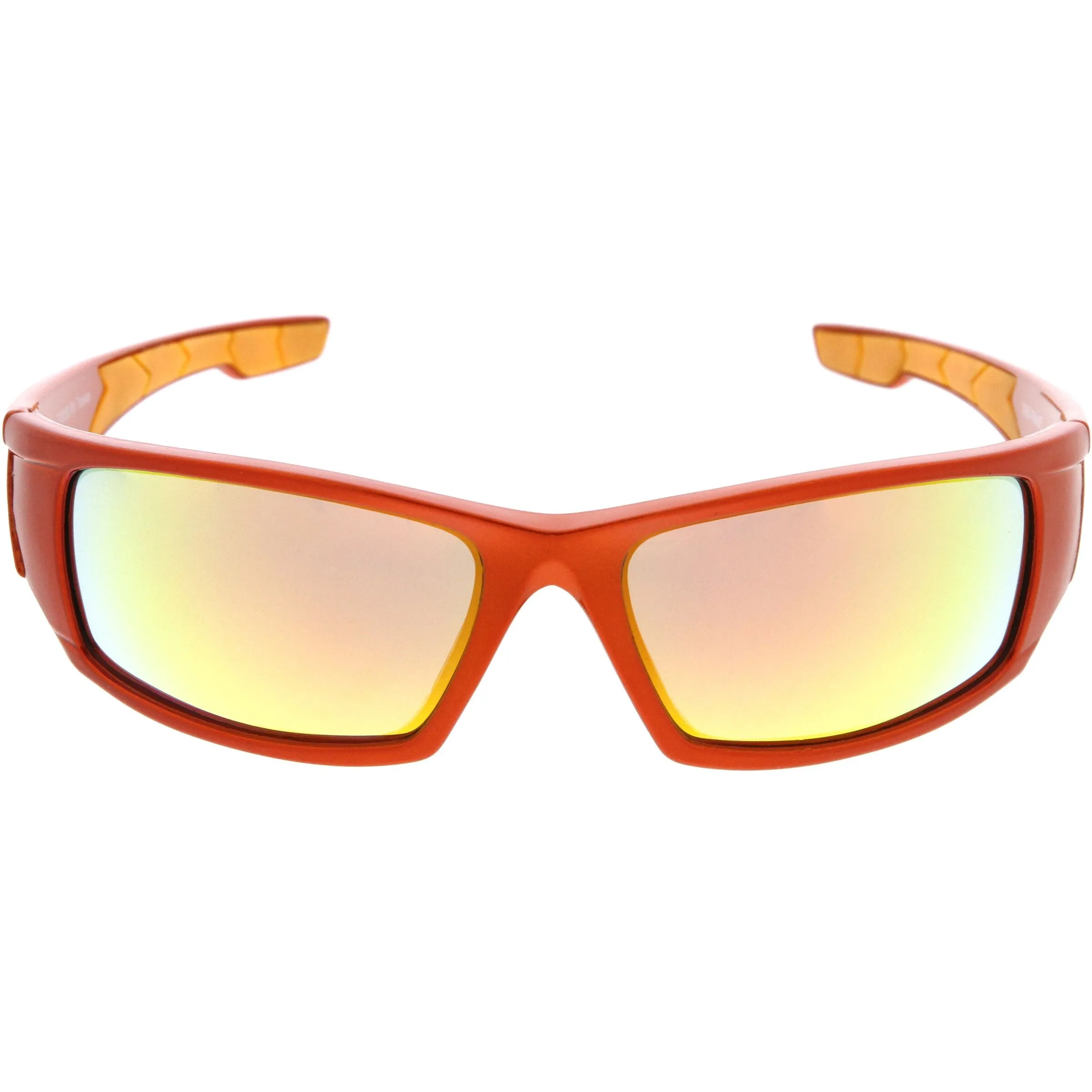 Action Sports TR-90 Sports Wrap Mirrored Lens Sunglasses C811 sold by ZeroUV