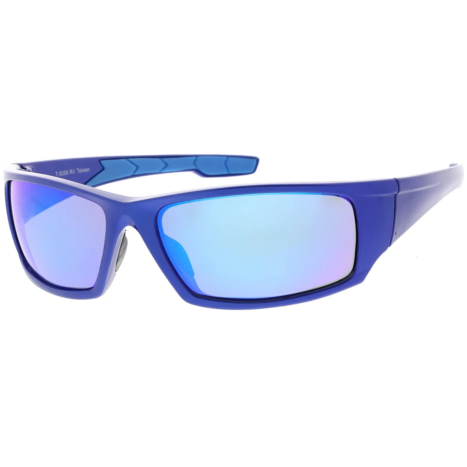 Action Sports TR-90 Sports Wrap Mirrored Lens Sunglasses C811 sold by ZeroUV product image thumbnail 3