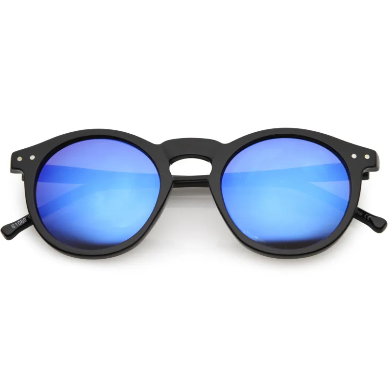 Vintage Inspired Round Indie Dapper P3 Polarized Sunglasses C933 sold by ZeroUV
