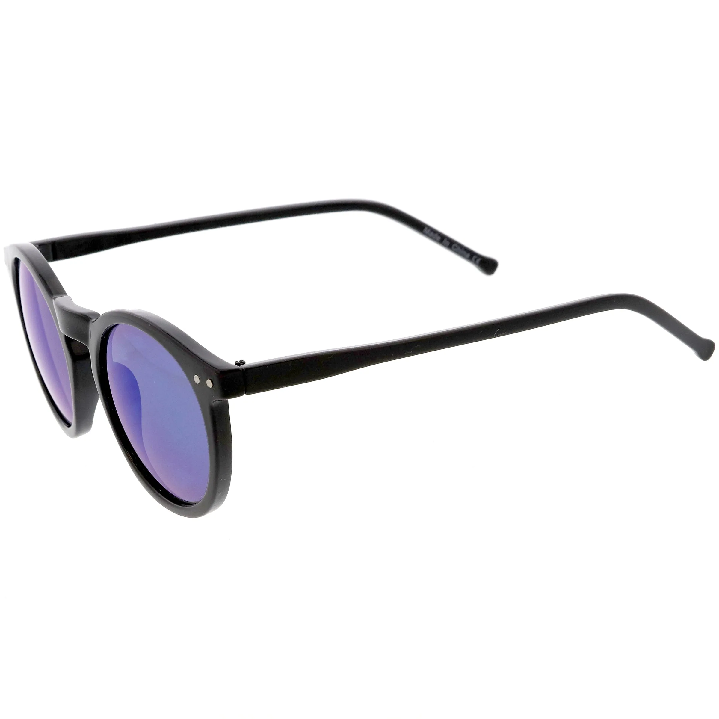 Vintage Inspired Round Indie Dapper P3 Polarized Sunglasses C933 sold by ZeroUV product image thumbnail 3
