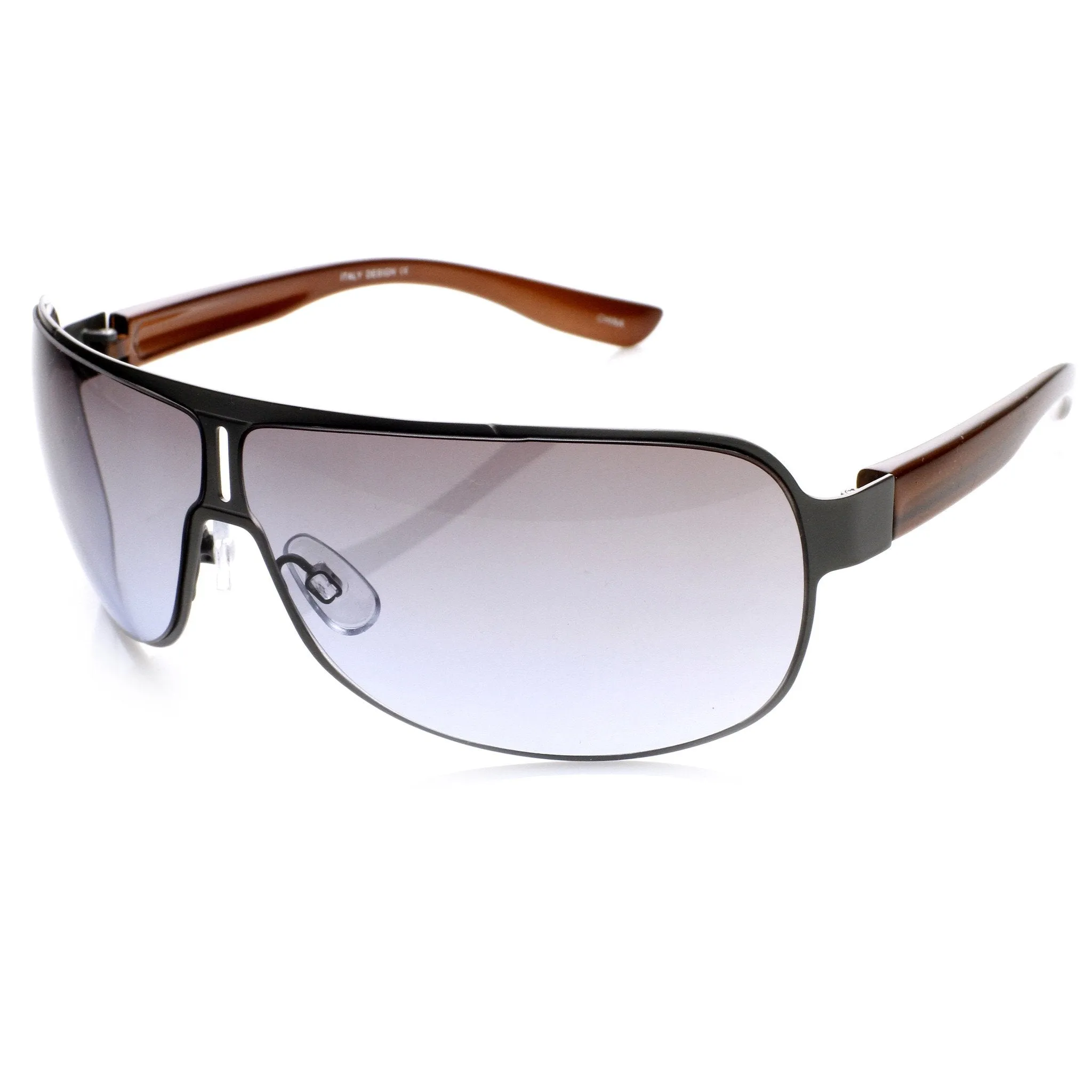 Premium European Mens Square Aviator Sunglasses 8748 sold by ZeroUV product image thumbnail 3