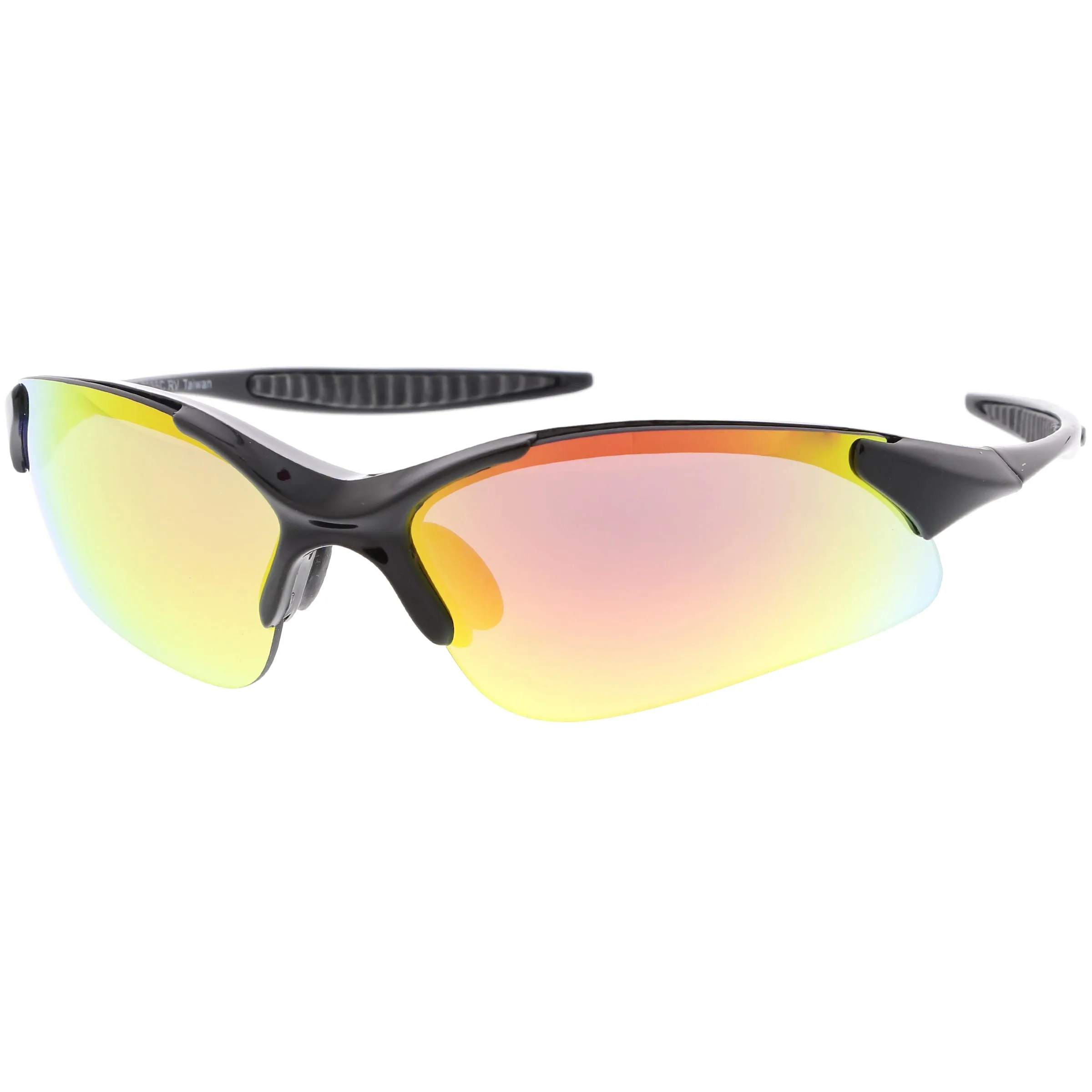 Performance Cycling Running Light Weight TR-90 Mirrored Lens Sunglasses C813 sold by ZeroUV product image thumbnail 2