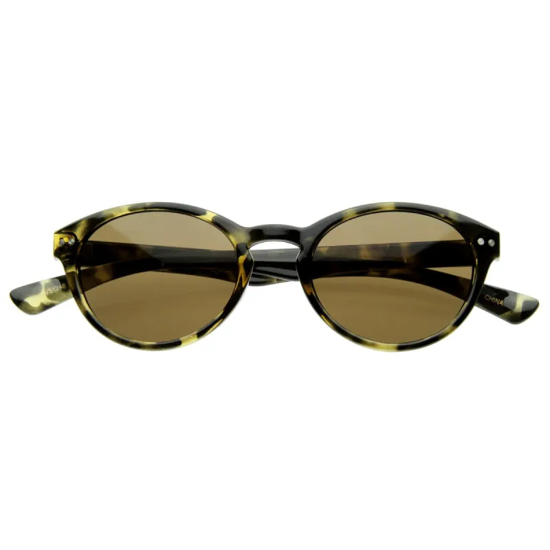 Premium 1920's Dapper Vintage P3 Oval Fashion Sunglasses 8362 sold by ZeroUV