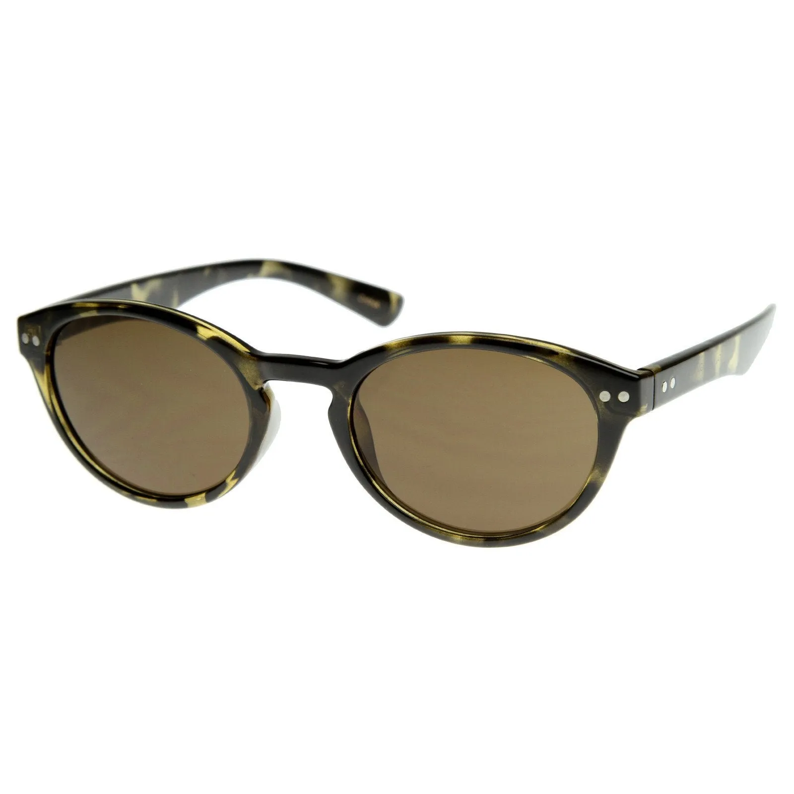 Premium 1920's Dapper Vintage P3 Oval Fashion Sunglasses 8362 sold by ZeroUV product image thumbnail 2