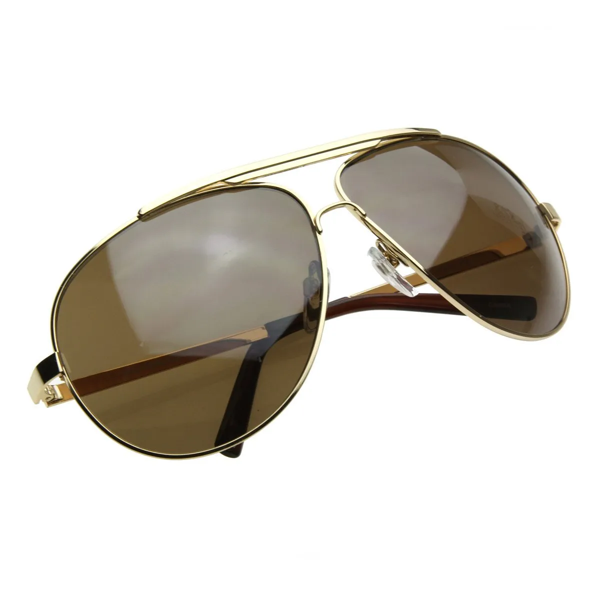 Extra Large Metal Oversize Frame Aviator Sunglasses 1580 70mm sold by ZeroUV product image thumbnail 4