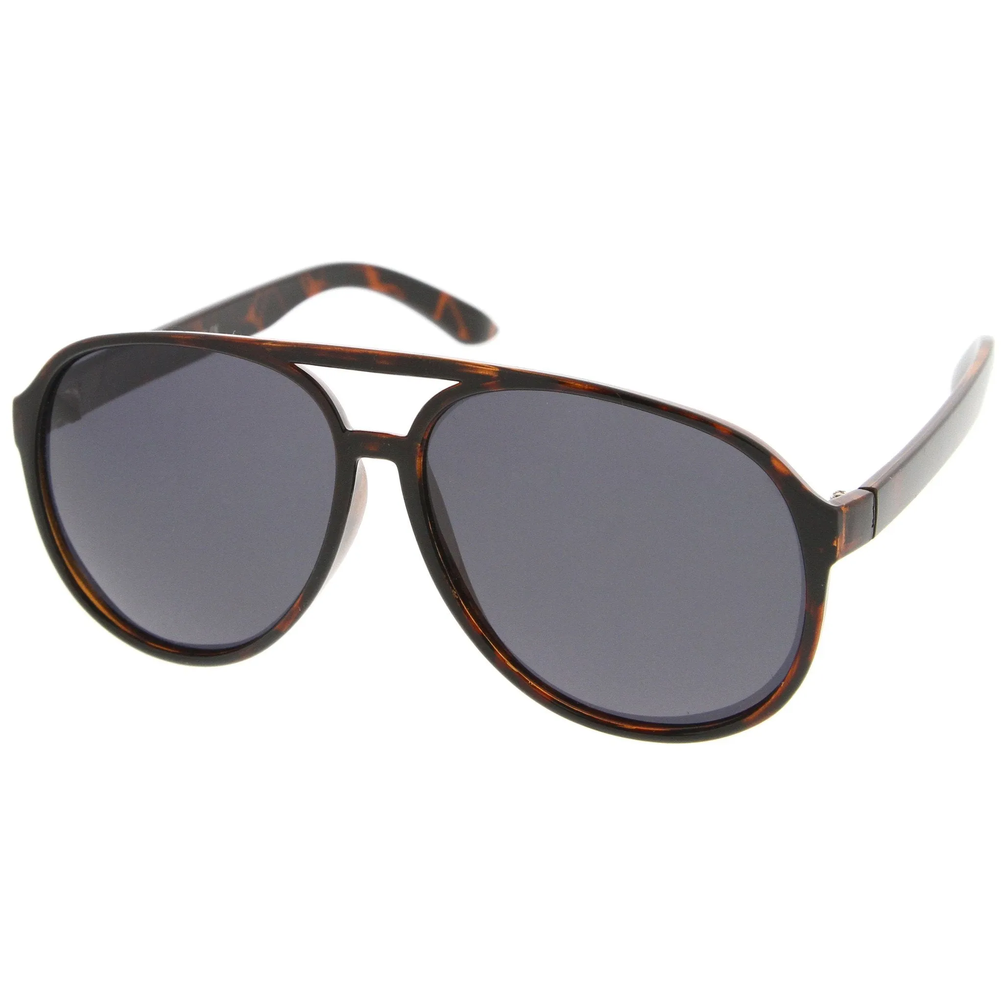 Retro 1980's Fashion Plastic Aviator Polarized Lens Sunglasses 6119 sold by ZeroUV product image thumbnail 5