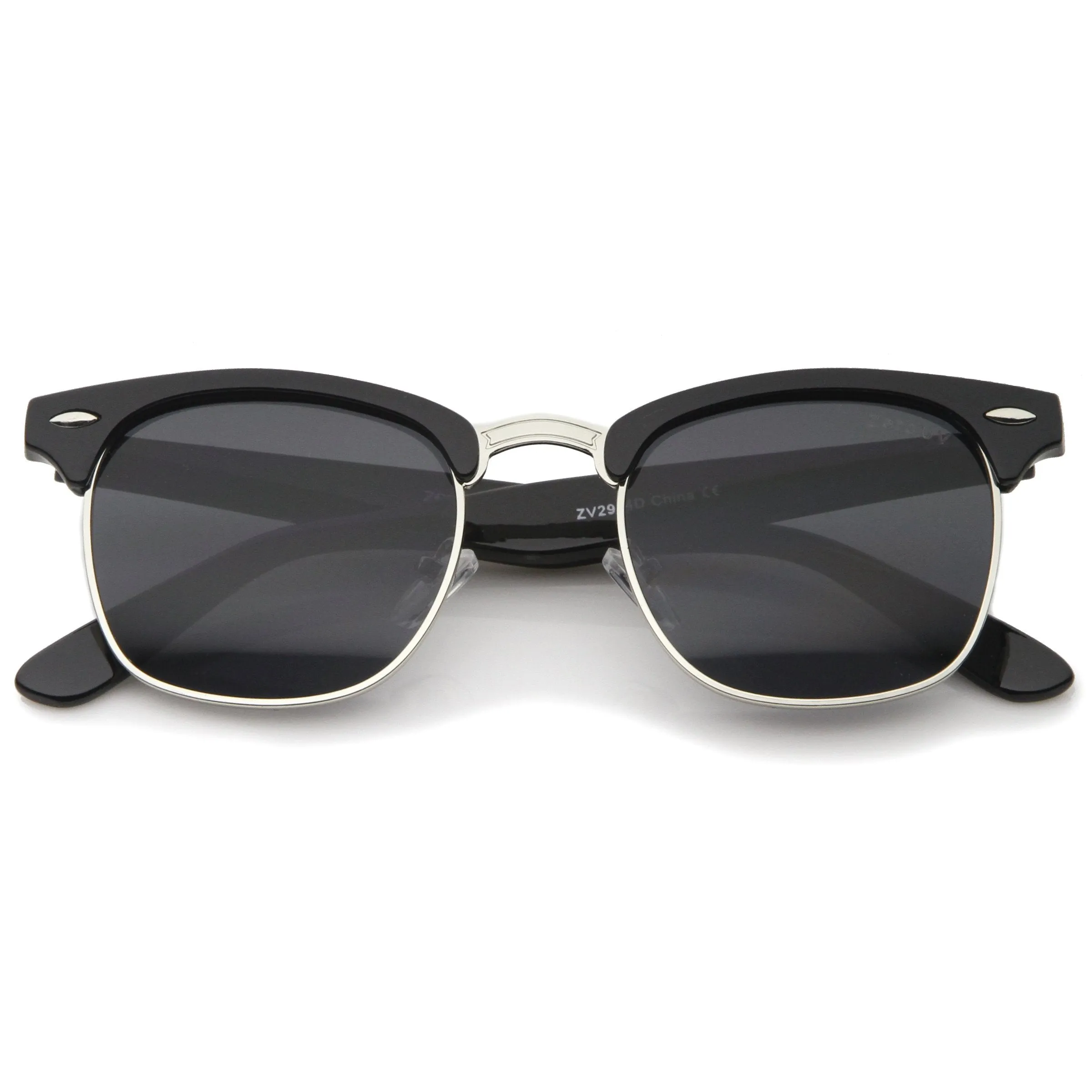 Celebrity Mens Half Frame Horned Rim Sunglasses 2934 sold by ZeroUV product image thumbnail 2
