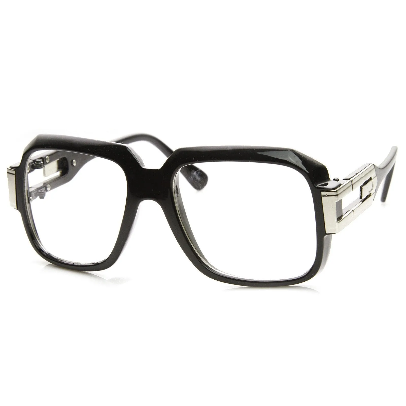 Retro Euro Square Hip Hop 80's Fashion Clear Lens Glasses 8901 sold by ZeroUV product image thumbnail 5