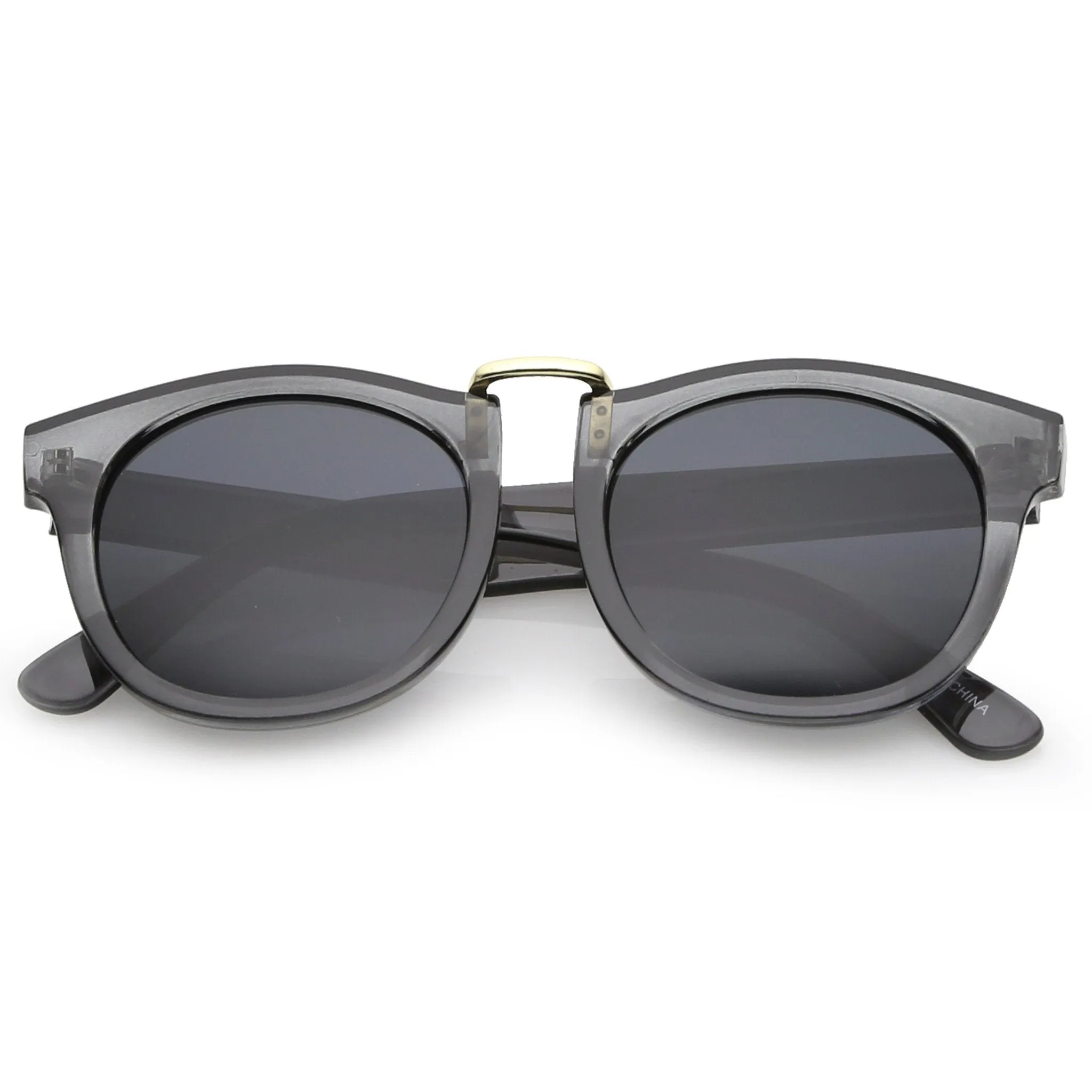 Retro Dapper Euro Horned Rim Sunglasses A741 sold by ZeroUV