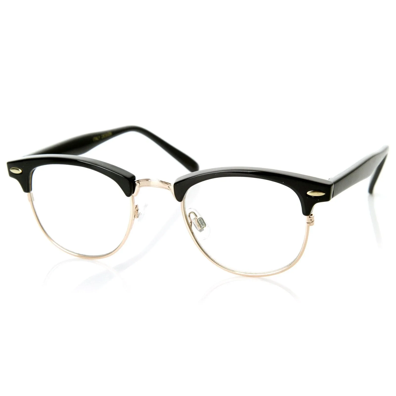 Vintage Optical RX Clear Lens Half Frame Glasses 2946 49mm sold by ZeroUV product image thumbnail 5