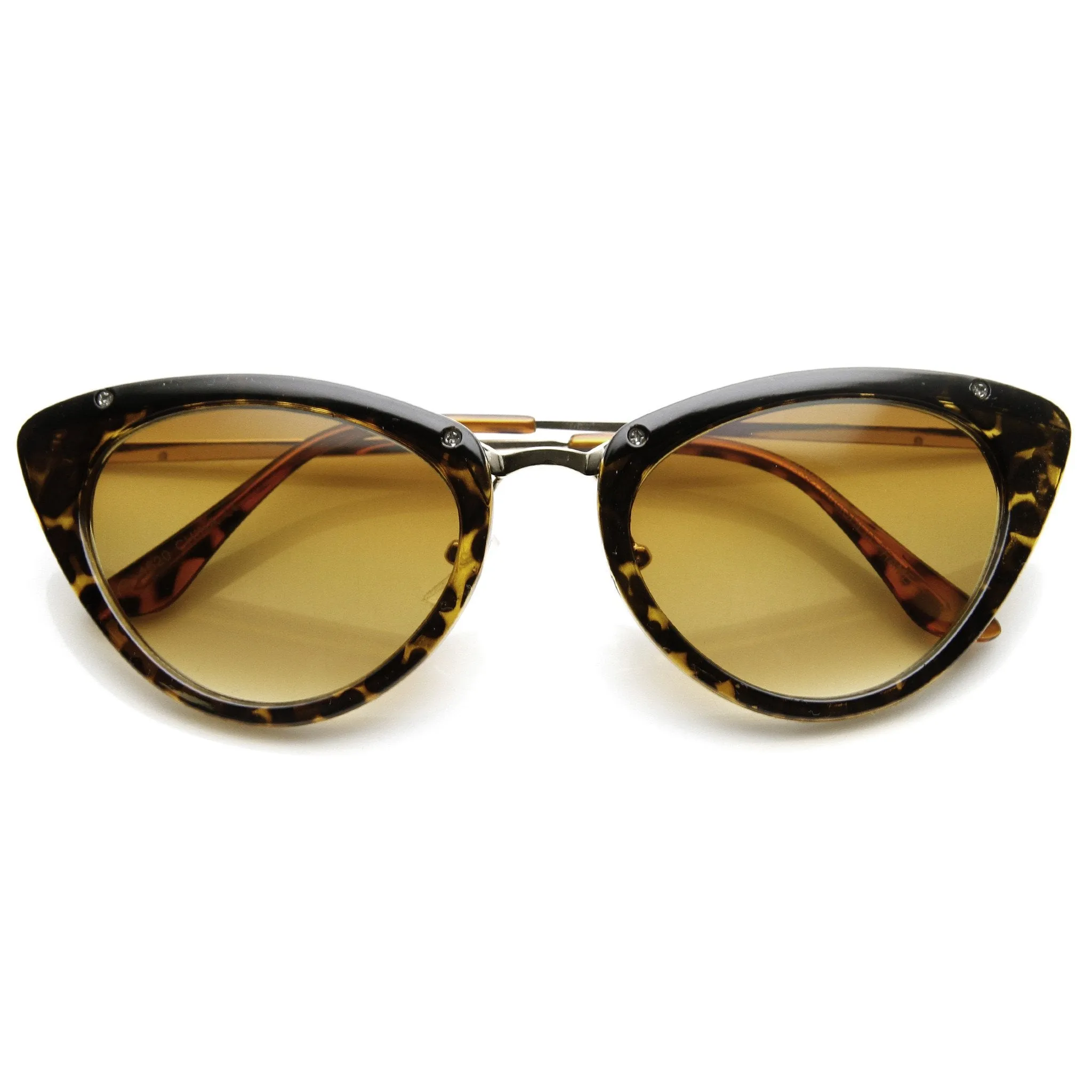 Womens 1950's Mod Vintage Inspired Redesign Cat Eye Sunglasses 9454 sold by ZeroUV product image thumbnail 3