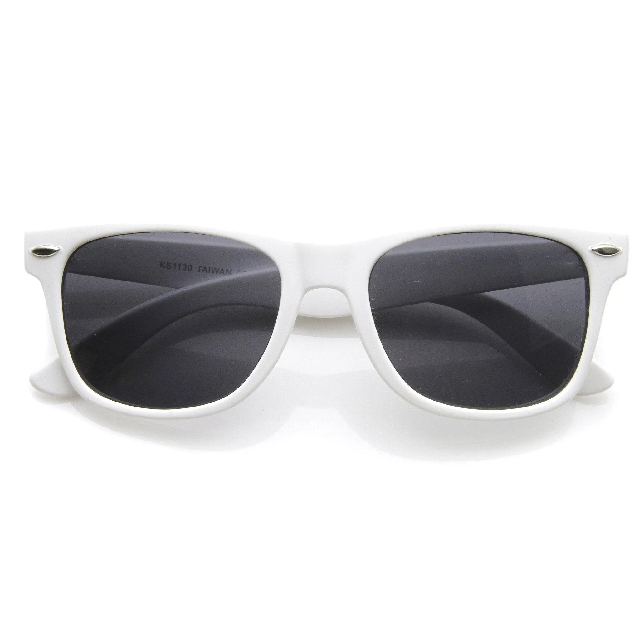 Retro Classic Colorized Horned Rim Sunglasses 2395 sold by ZeroUV product image thumbnail 3