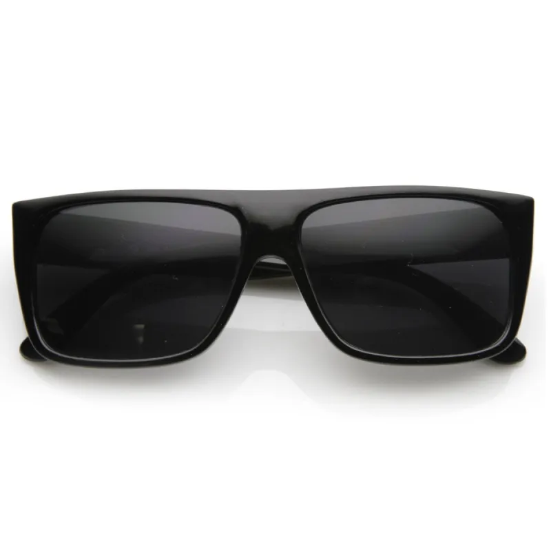 Mens Retro Super Flat Top Aviator Square Sunglasses 8685 sold by ZeroUV