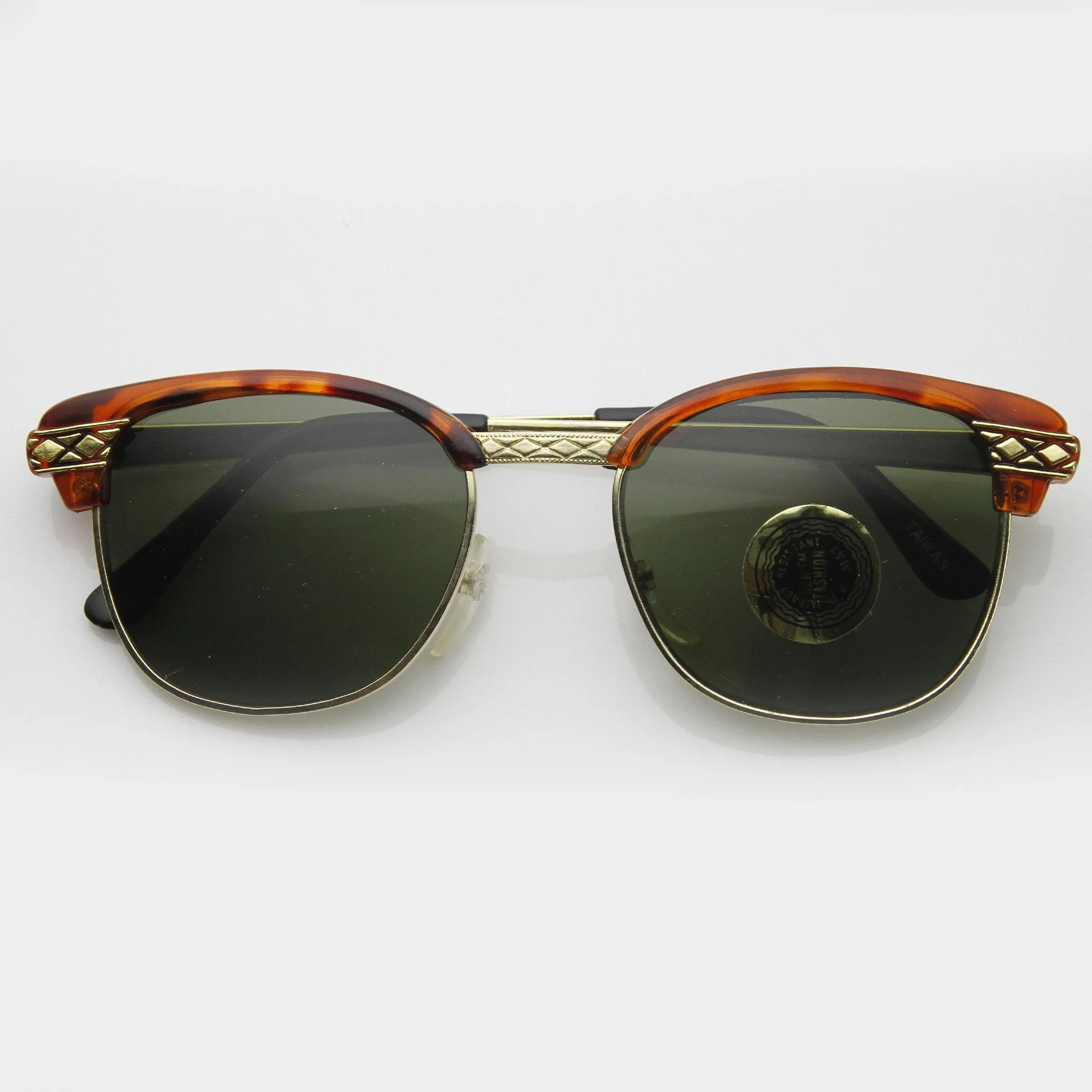 True Vintage Dapper Half Frame Sunglasses 7217 sold by ZeroUV