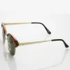 True Vintage Dapper Half Frame Sunglasses 7217 sold by ZeroUV