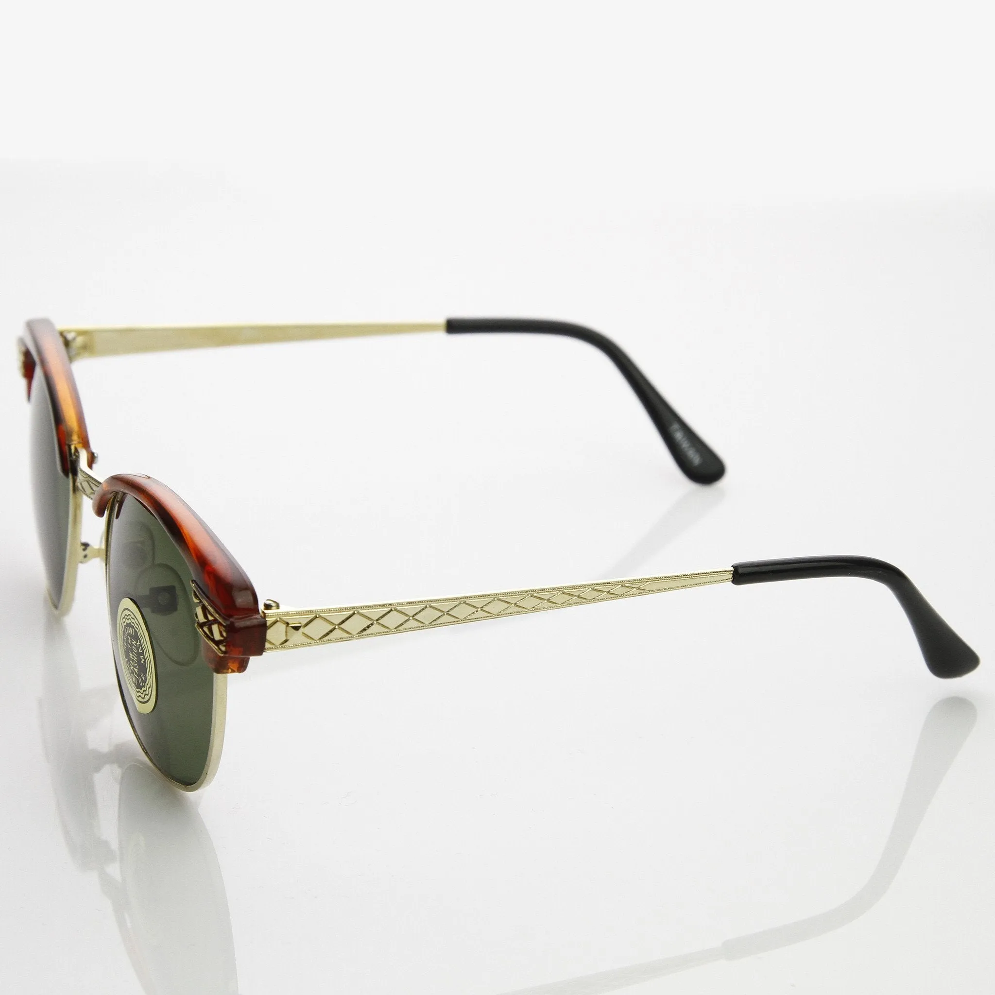 True Vintage Dapper Half Frame Sunglasses 7217 sold by ZeroUV product image thumbnail 2