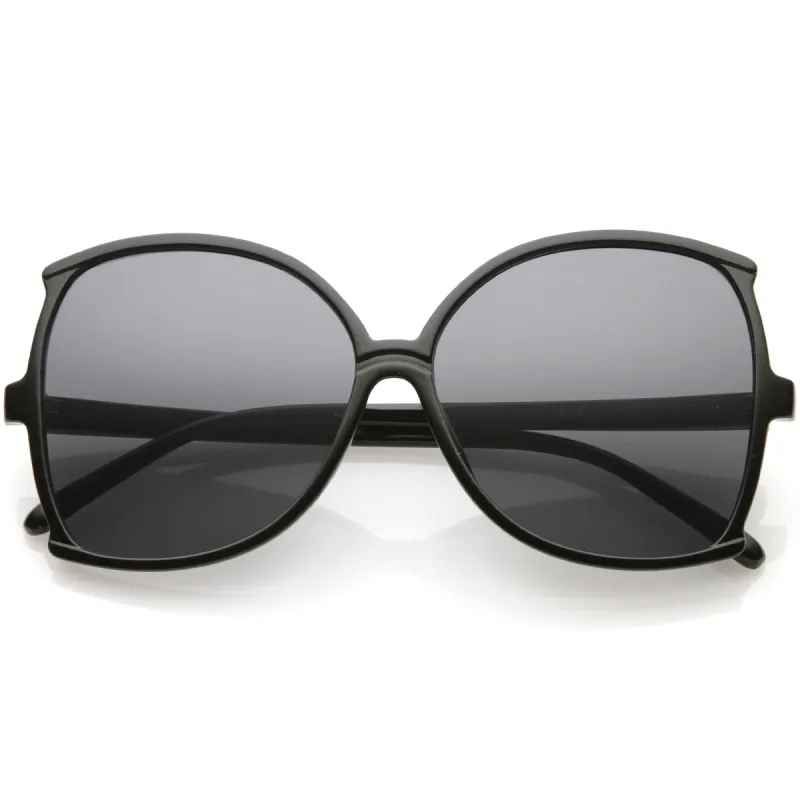 Oversize 1950's Retro Fashion Women's Square Butterfly Sunglasses C227 sold by ZeroUV