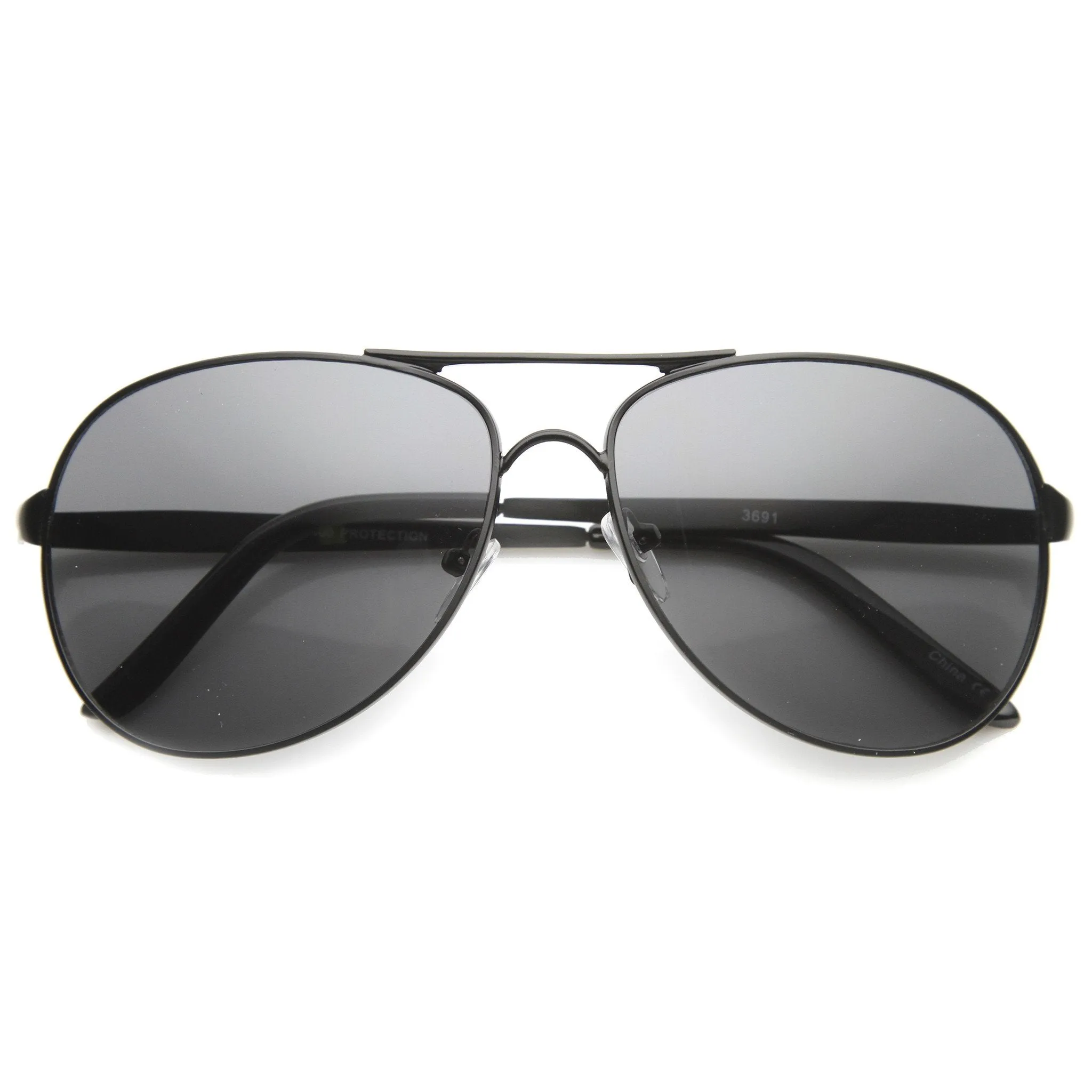 Classic European Full Metal Aviator Sunglasses 9877 sold by ZeroUV product image thumbnail 4