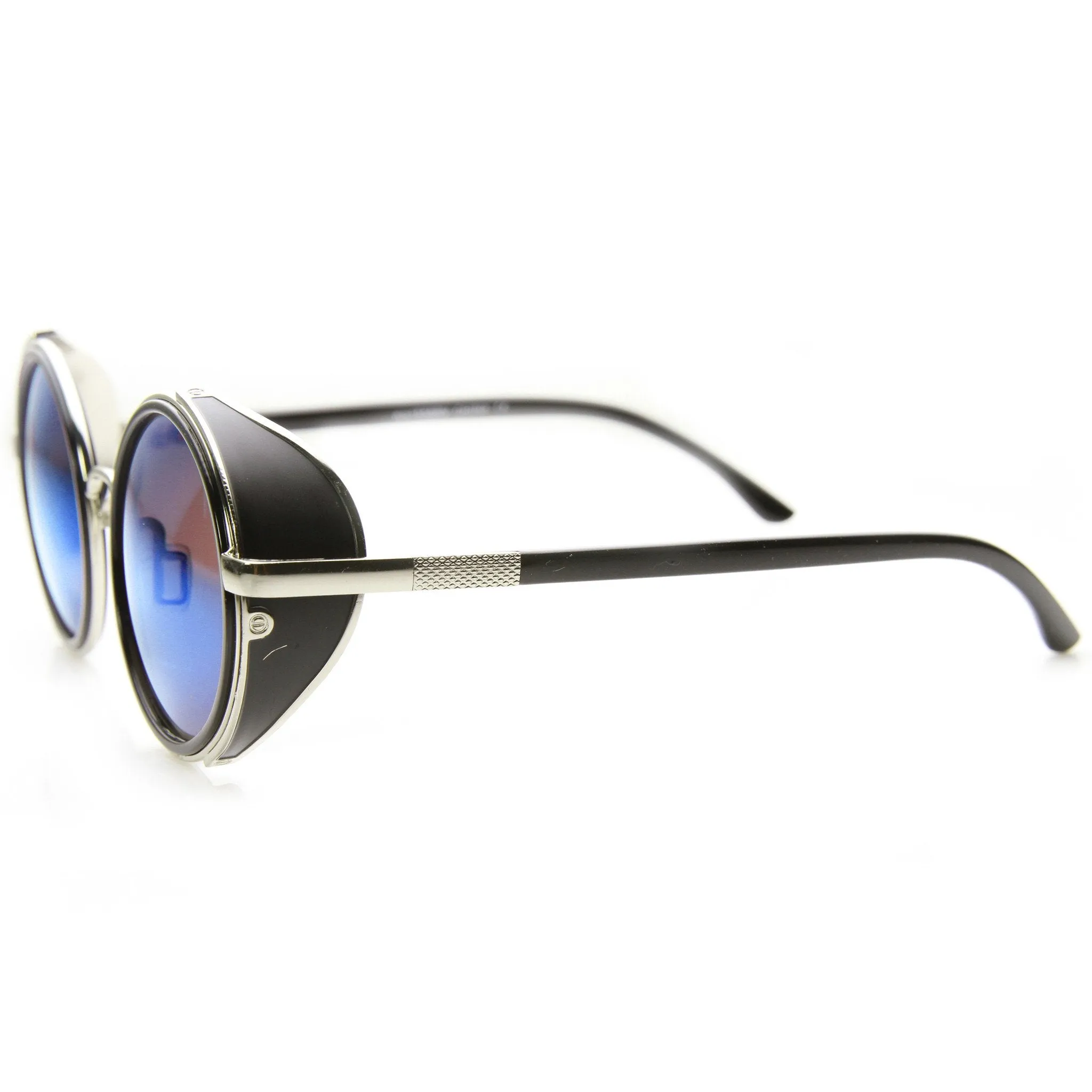 Vintage Steampunk Studio Cover Mirrored Lens Sunglasses 9583 sold by ZeroUV product image thumbnail 3