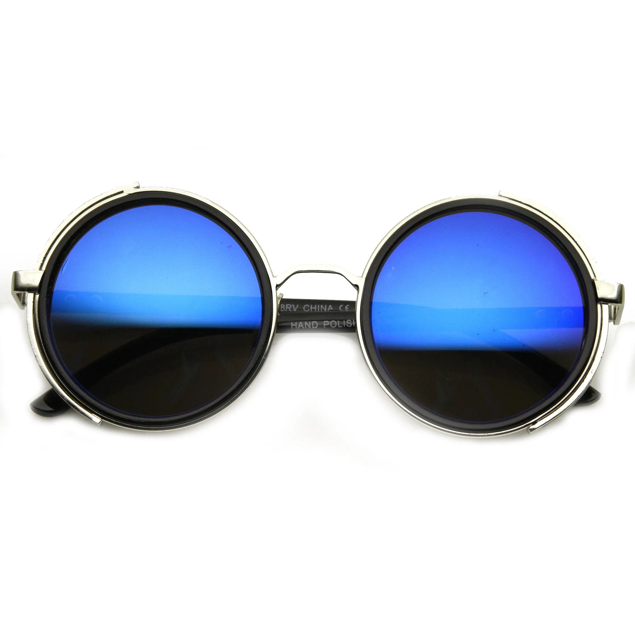 Vintage Steampunk Studio Cover Mirrored Lens Sunglasses 9583 sold by ZeroUV