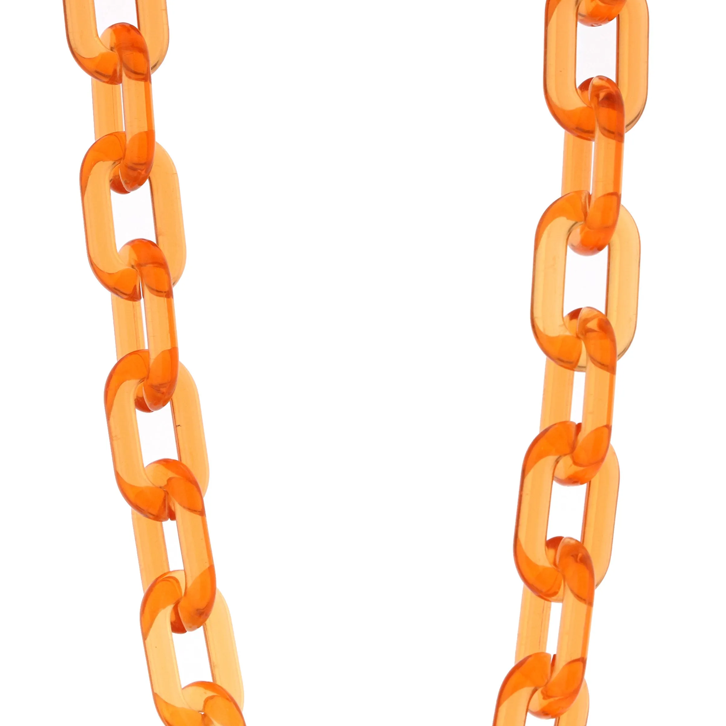 Color Pop 30" Translucent Plastic Face Mask and Glasses Chain sold by ZeroUV product image thumbnail 5