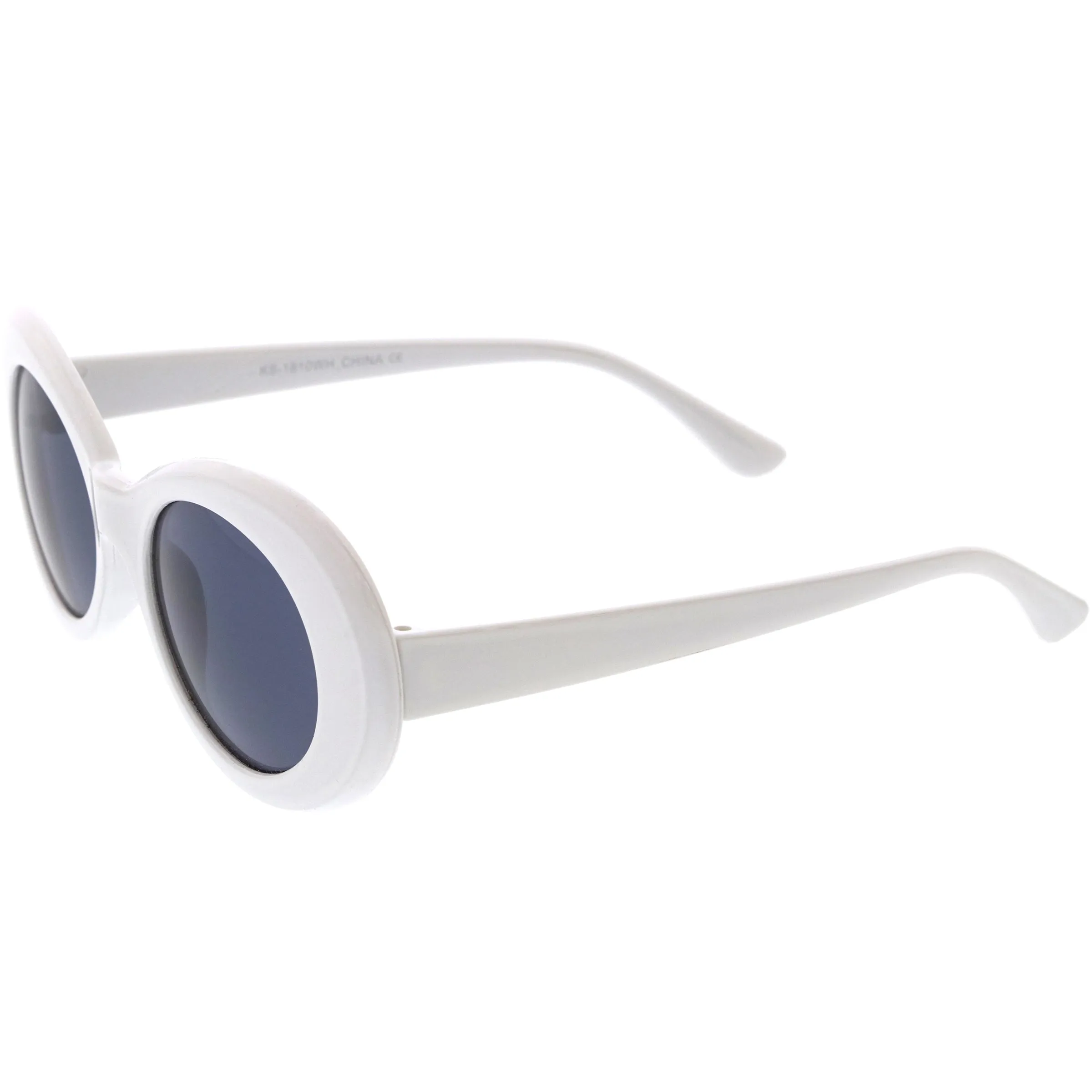Retro 1990's Fashion Oval Clout Goggle Sunglasses 51mm C381 sold by ZeroUV product image thumbnail 4