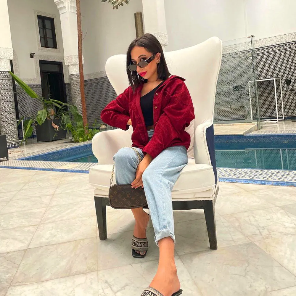 Retro Rounded Thick Rimmed Vintage Oval Sunglasses D262 sold by ZeroUV product image thumbnail 2