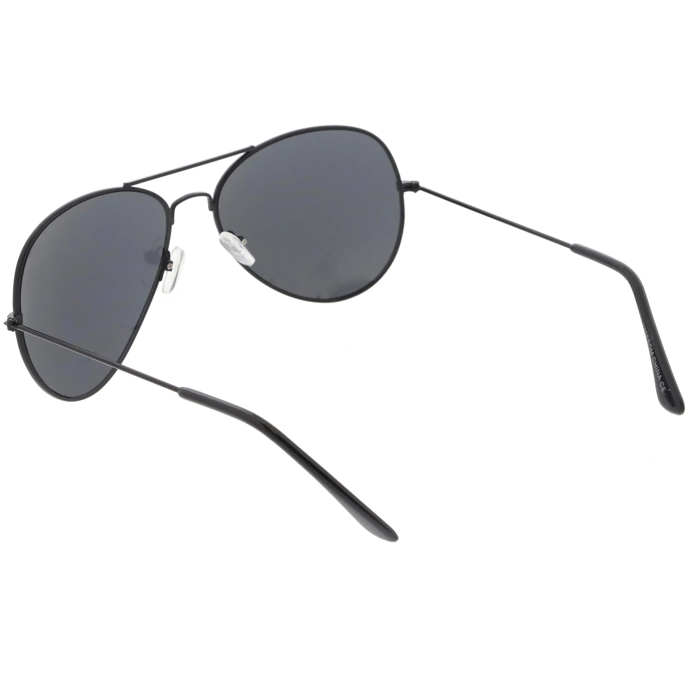 Large Classic Full Metal Tear Drop Aviator Sunglasses C760 60mm sold by ZeroUV product image thumbnail 5