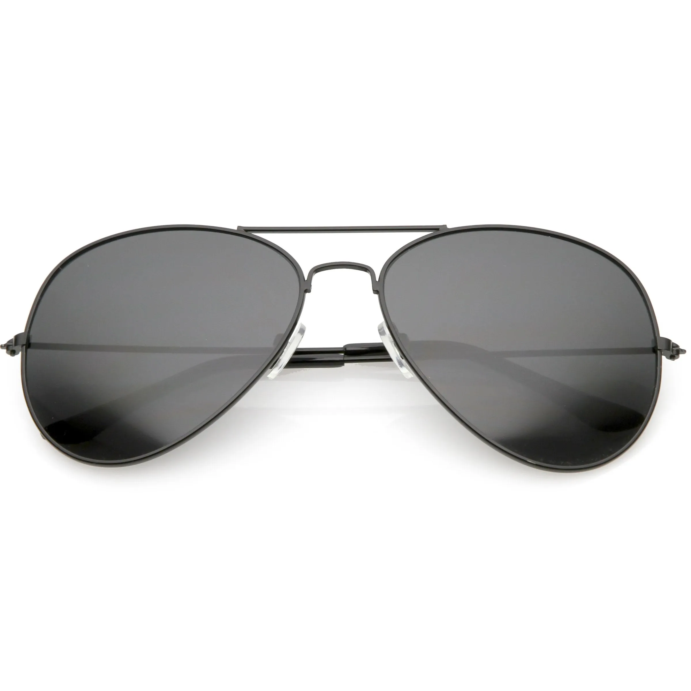 Large Classic Full Metal Tear Drop Aviator Sunglasses C760 60mm sold by ZeroUV product image thumbnail 2